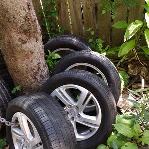 Set of 4rims and tires